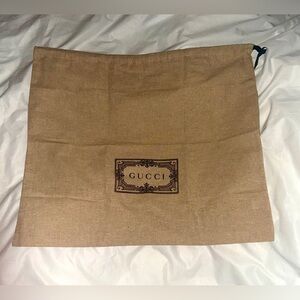 GUCCI DRAWSTRING DUST BAG - MEDIUM